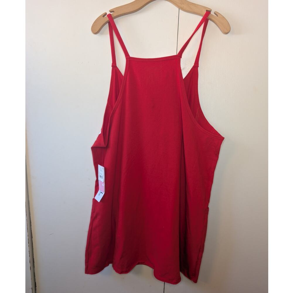 Vinyl Threads Red Spaghetti Strap Dress - Picture 3 of 12